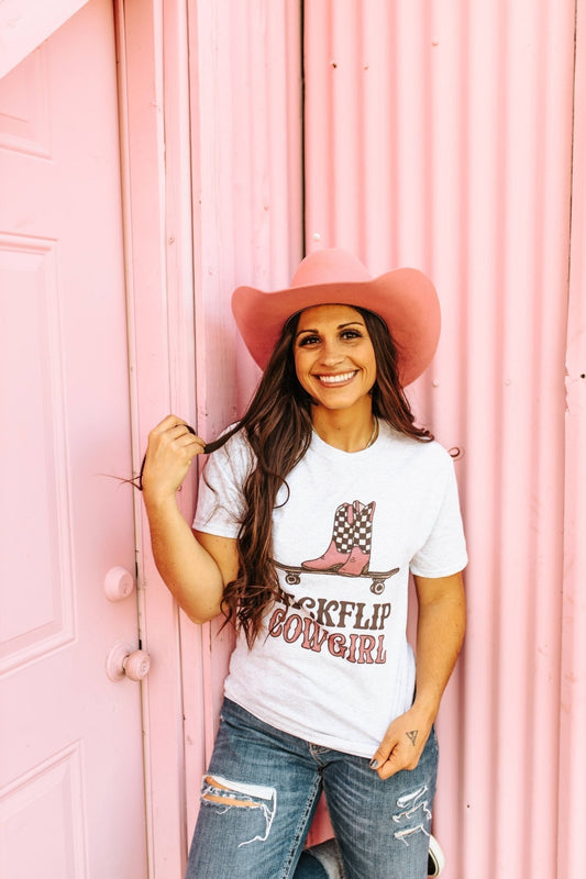 Kickflip Cowgirl Graphic Tee