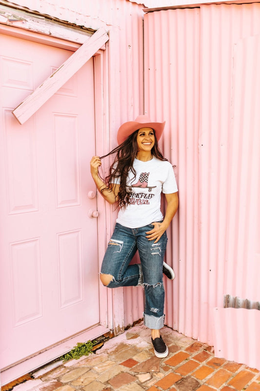 Kickflip Cowgirl Graphic Tee