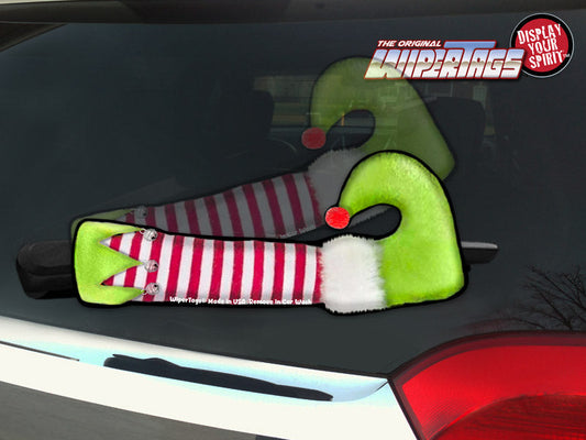 Kicking Elf Leg WiperTags