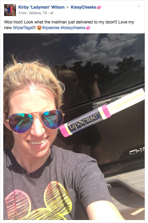 LipSense® Lipstick *REFLECTIVE* WiperTags