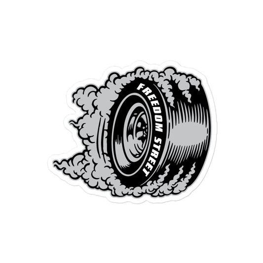 Burnout Sticker