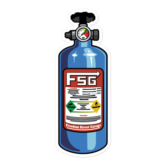 On The Bottle Sticker