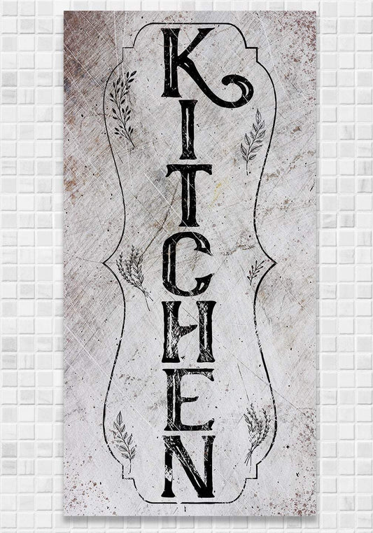 Kitchen - Vertical - Canvas