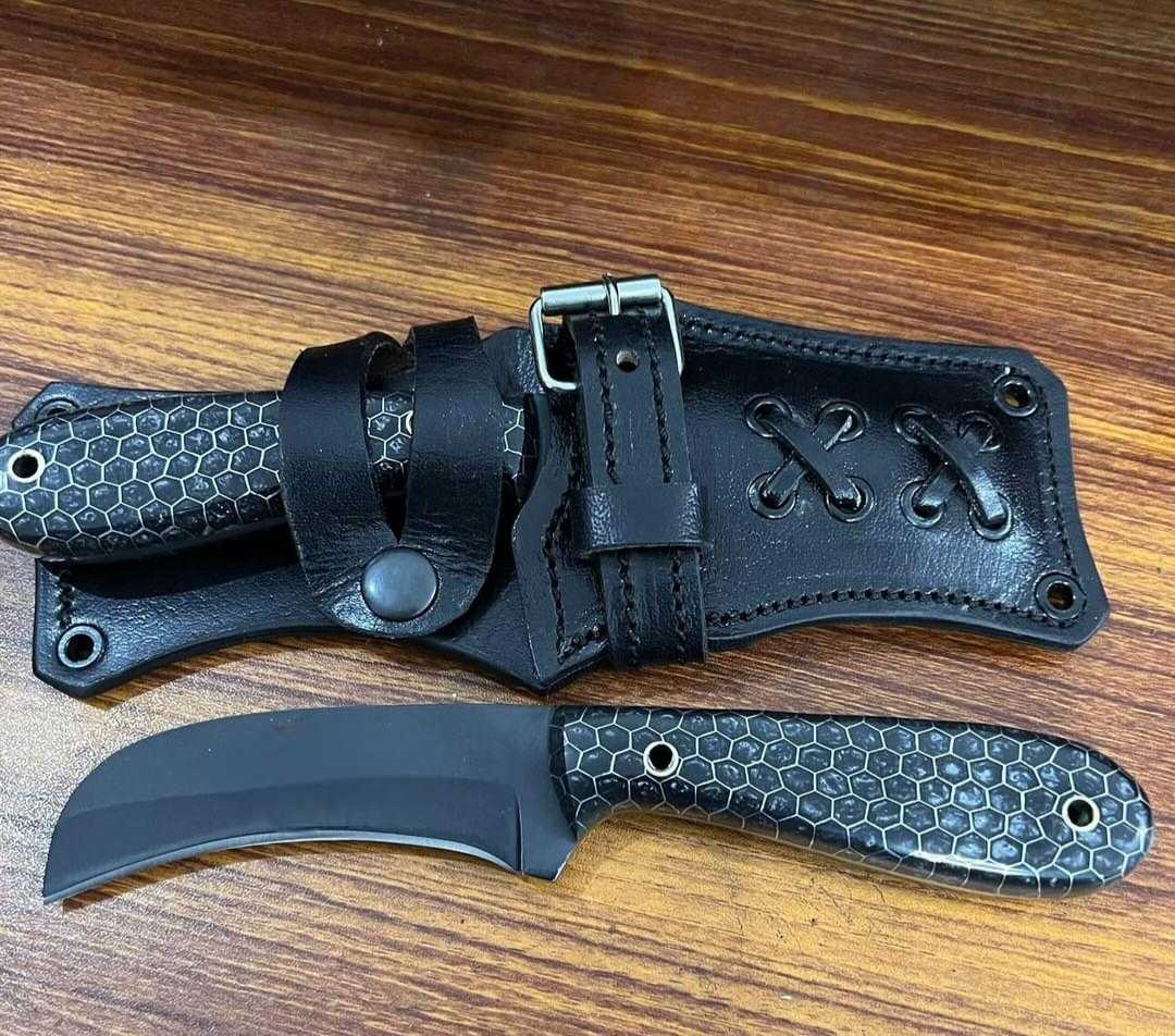 Knife Lineman Black set of 3 #006