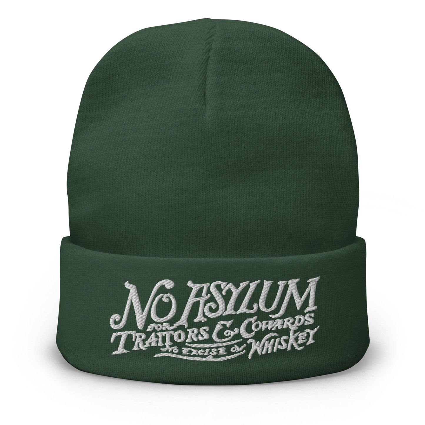 Whiskey Rebellion Embroidered Beanie