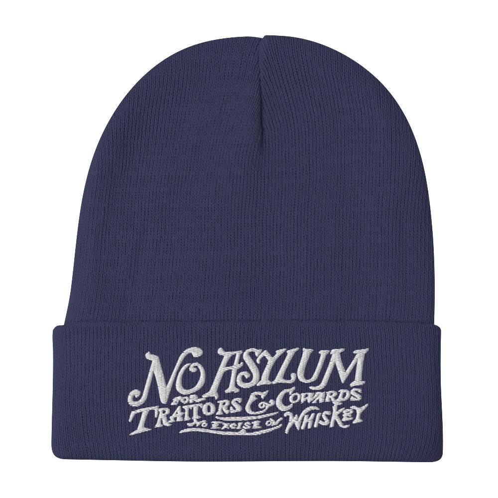 Whiskey Rebellion Embroidered Beanie