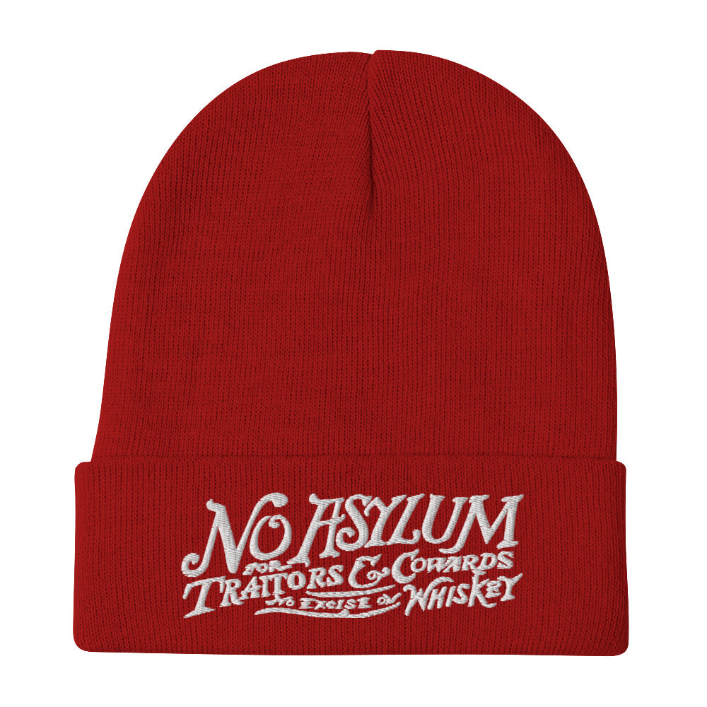 Whiskey Rebellion Embroidered Beanie