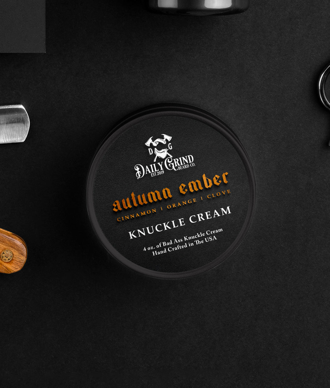 Knuckle Cream - Autumn Ember - Cinnamon, Orange, Clove
