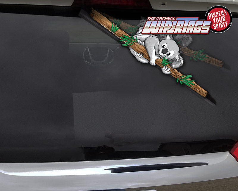 Koala Bears in a Tree WiperTags