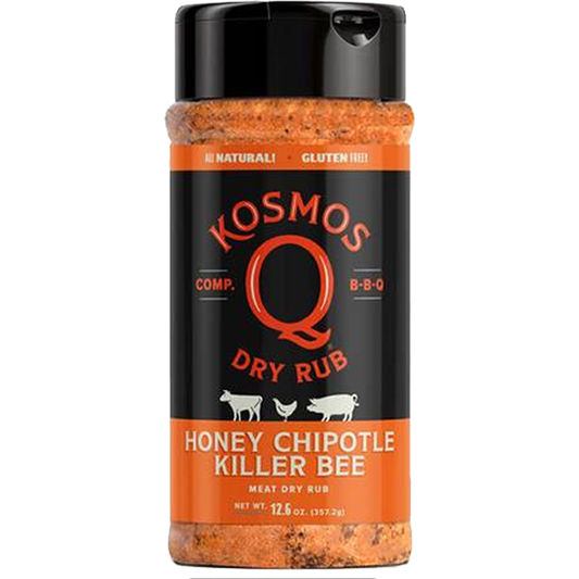 Kosmos Q Killer Bee Chipotle BBQ Rub 12.6 oz.