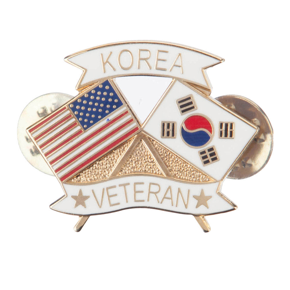 Korea Veteran Cloisonne Military Pins