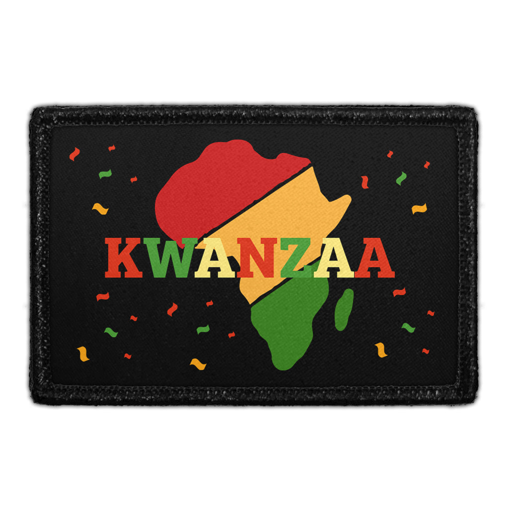Kwanzaa - African Map - Removable Patch