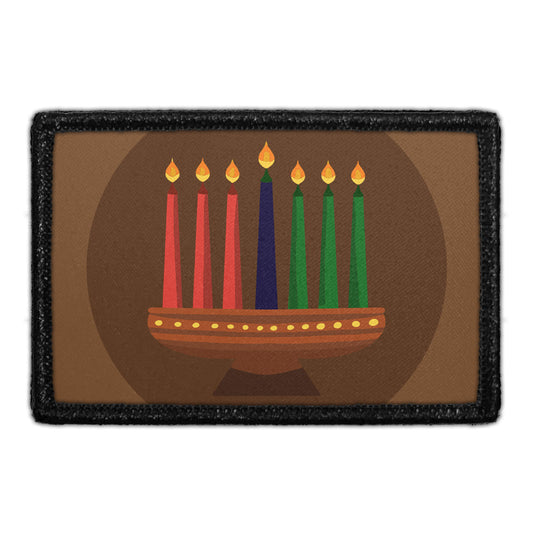 Kwanzaa - Candles - Removable Patch