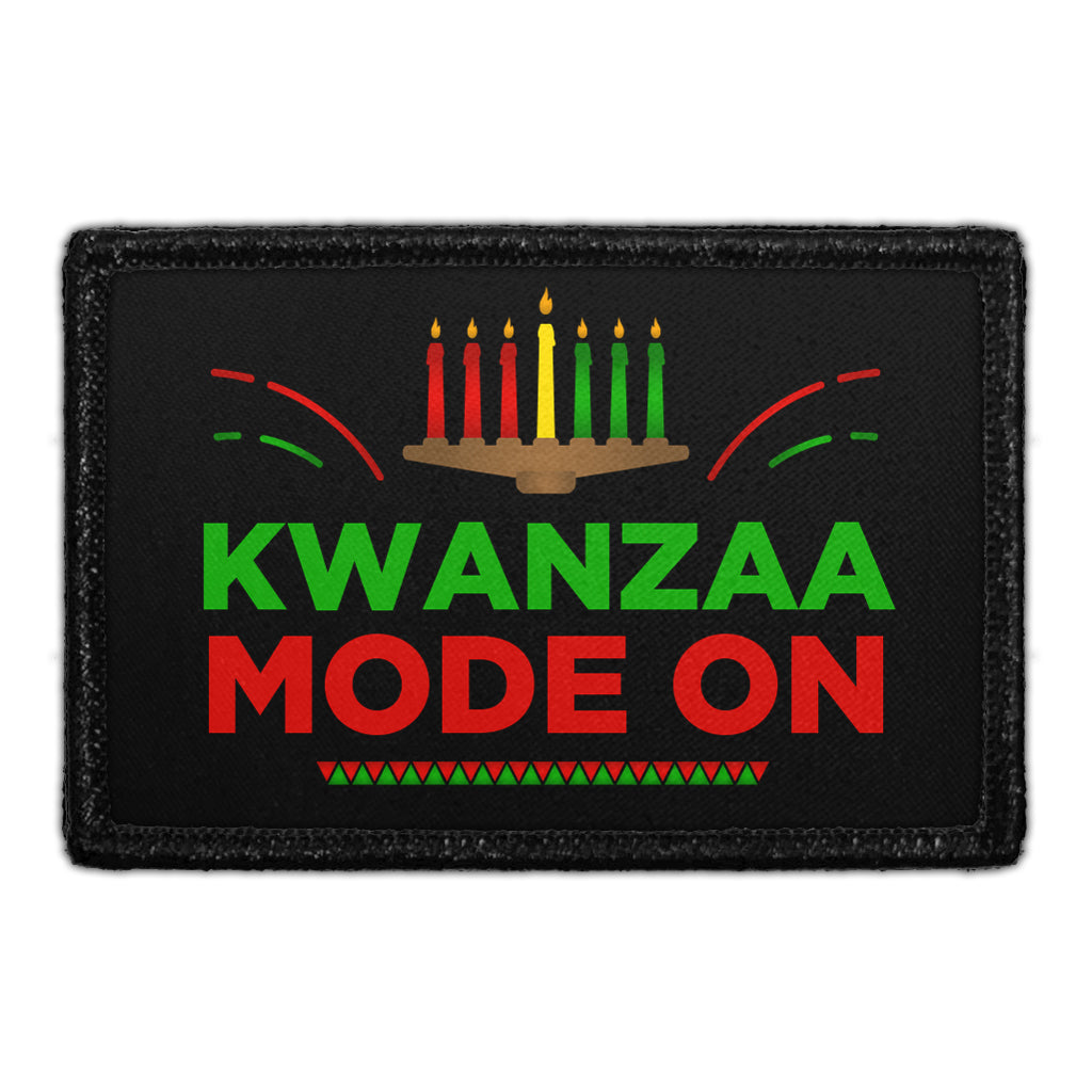 Kwanzaa Mode On - Removable Patch