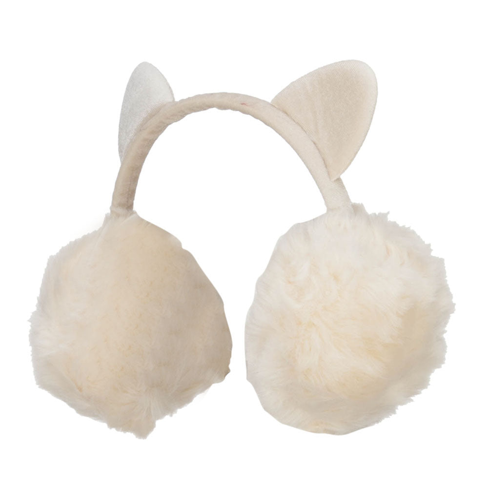 Faux Fur Kitty Ears Earmuff