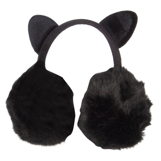 Faux Fur Kitty Ears Earmuff