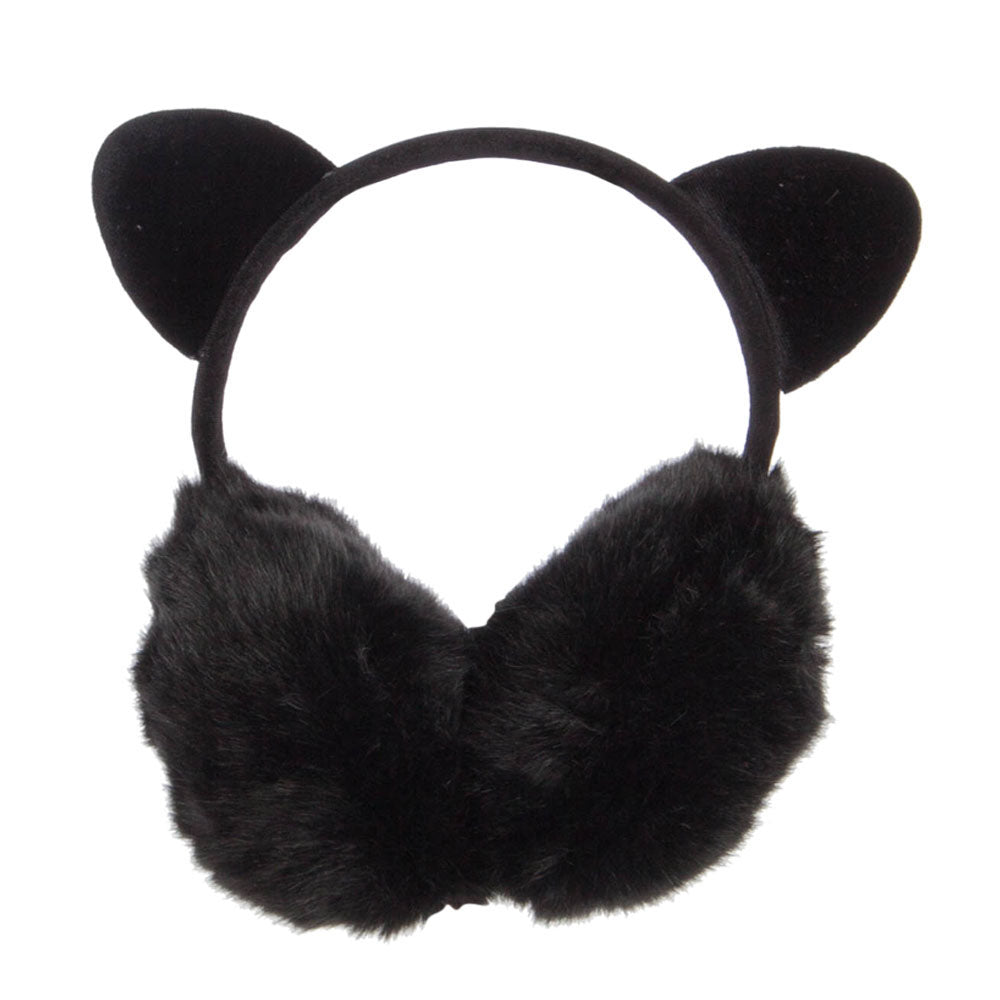 Faux Fur Kitty Ears Earmuff