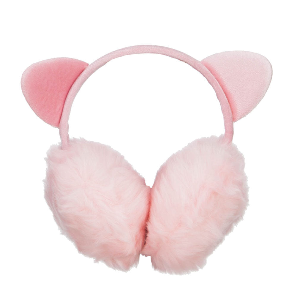 Faux Fur Kitty Ears Earmuff