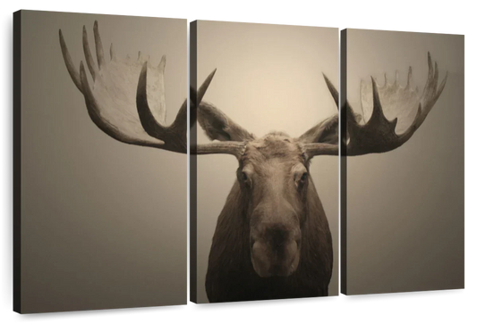 Moose Portrait Wall Art