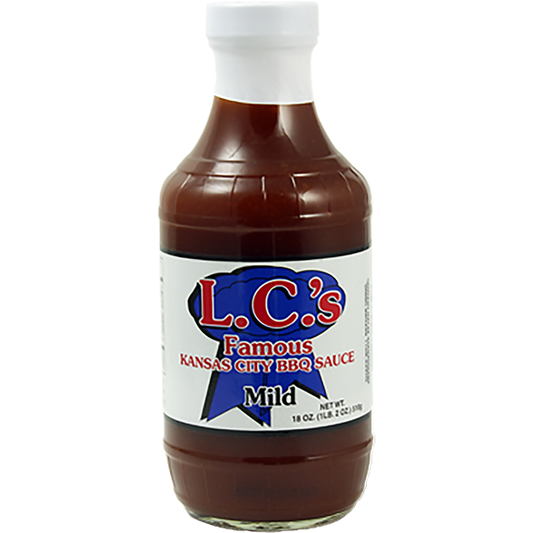 L.C.'s Famous Kansas City Mild Barbecue Sauce 18 oz.
