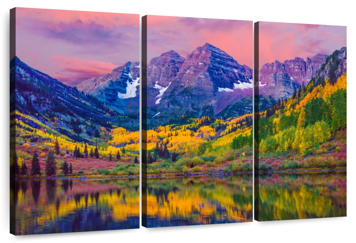 Maroon Bells Autumn Beauty Wall Art