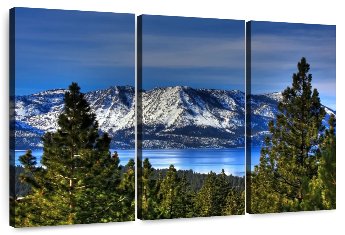 Lake Tahoe Sierra Mountains Wall Art
