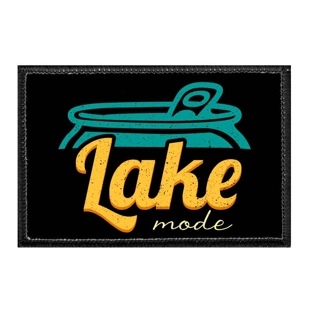 Lake Mode - Beer - Removable Patch