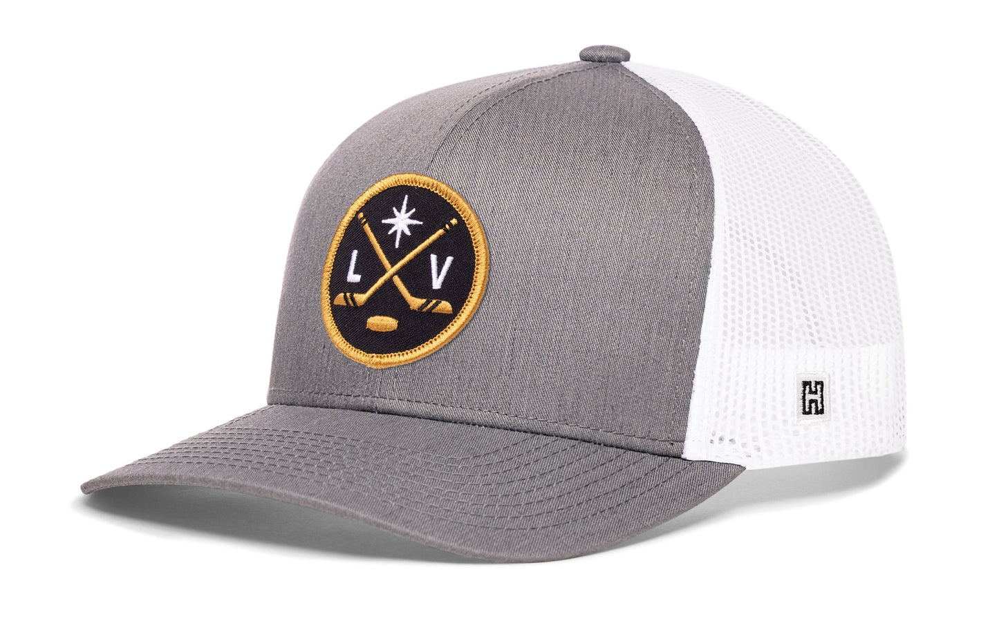 Las Vegas Hockey Trucker Hat  |  LV X Snapback