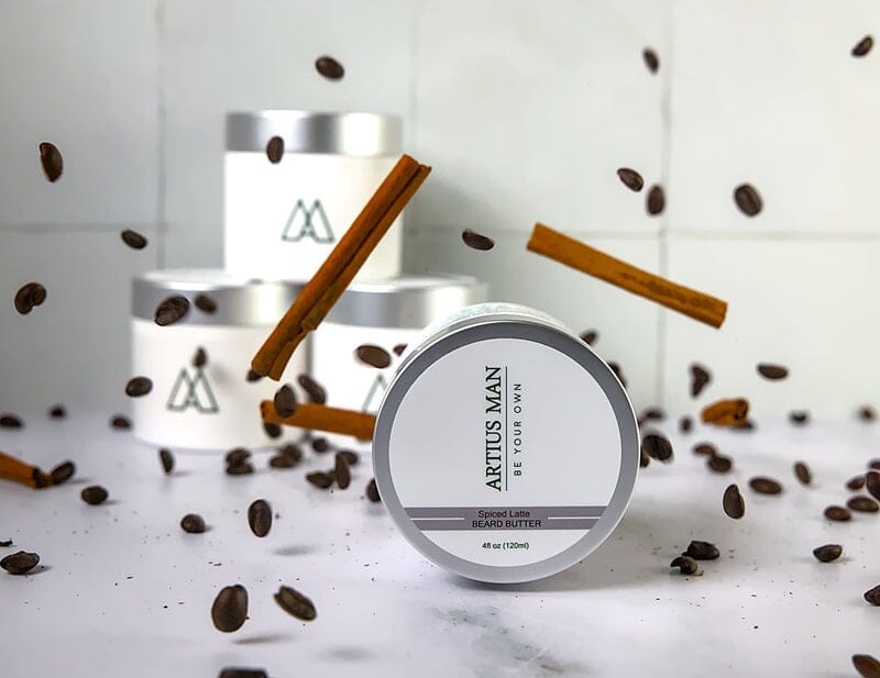 Spiced Latte Beard Butter – Coffee, Spice, and Vanilla Beard Conditioner (4 oz)