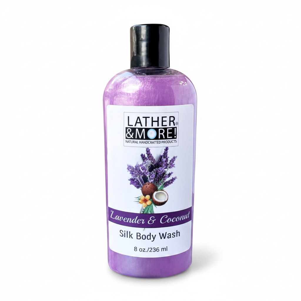 Lavender and Coconut Silk Body Wash