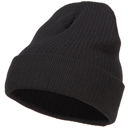 Big Size Cuff Long Beanie