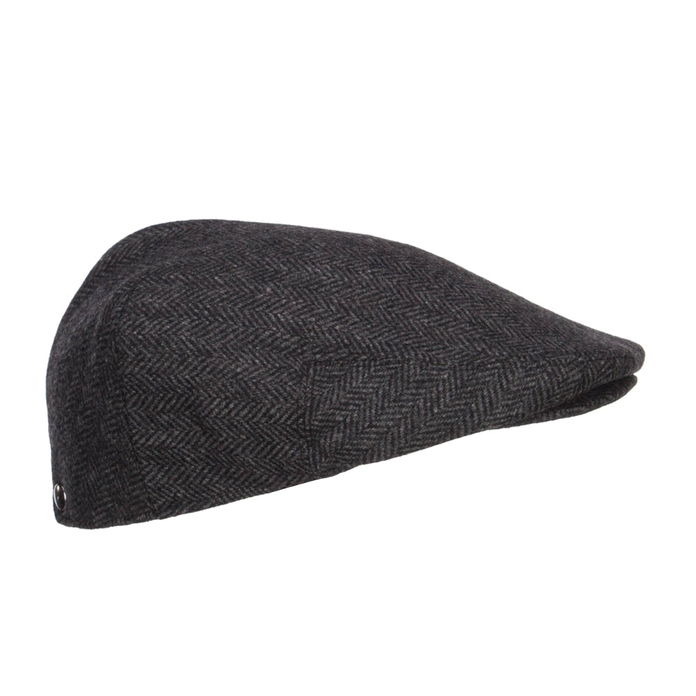 Men's Adjustable Wool Blend Ivy Cap