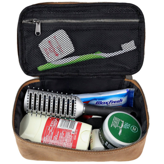 Leather Dopp/Toiletry Bag