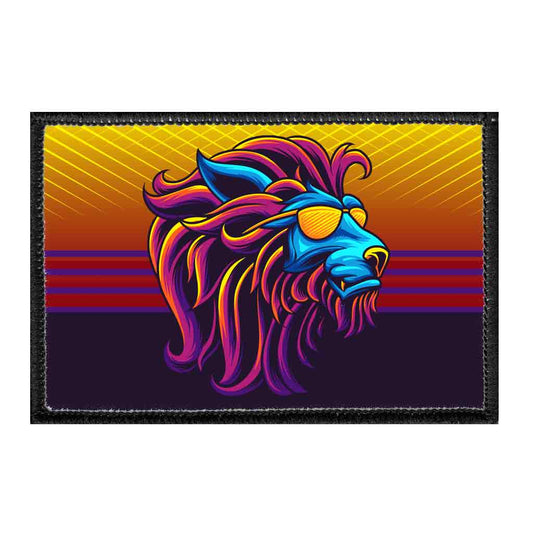 Leo 80's Zodiac Sign - Removable Patch