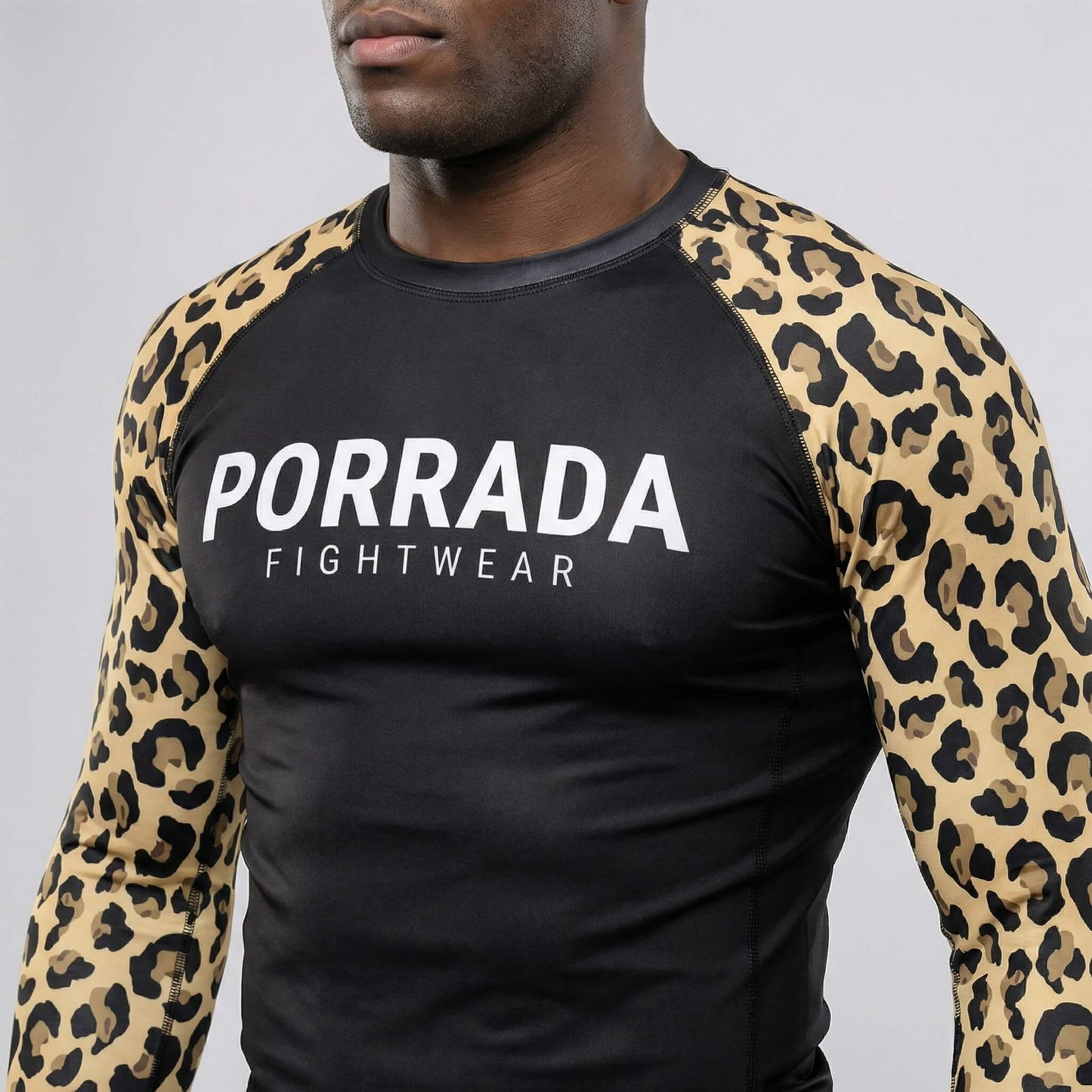 LEOPARD RASH GUARD