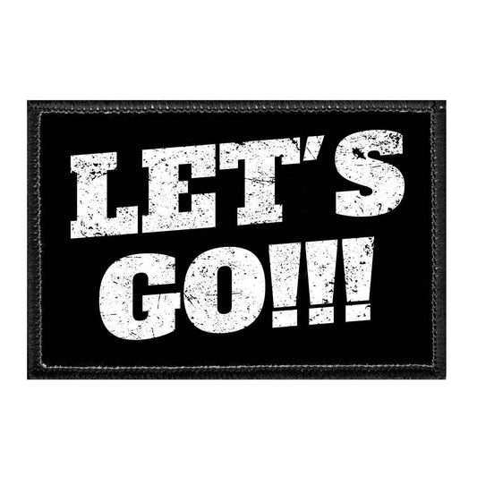 Let's Go - Removable Patch