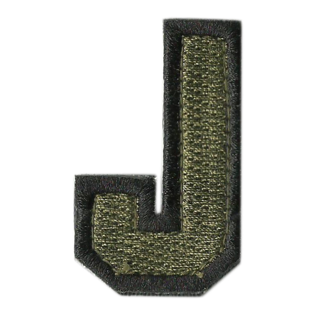 Spell Anything - Tactical Letters -  2" x 1.25" - Military Green