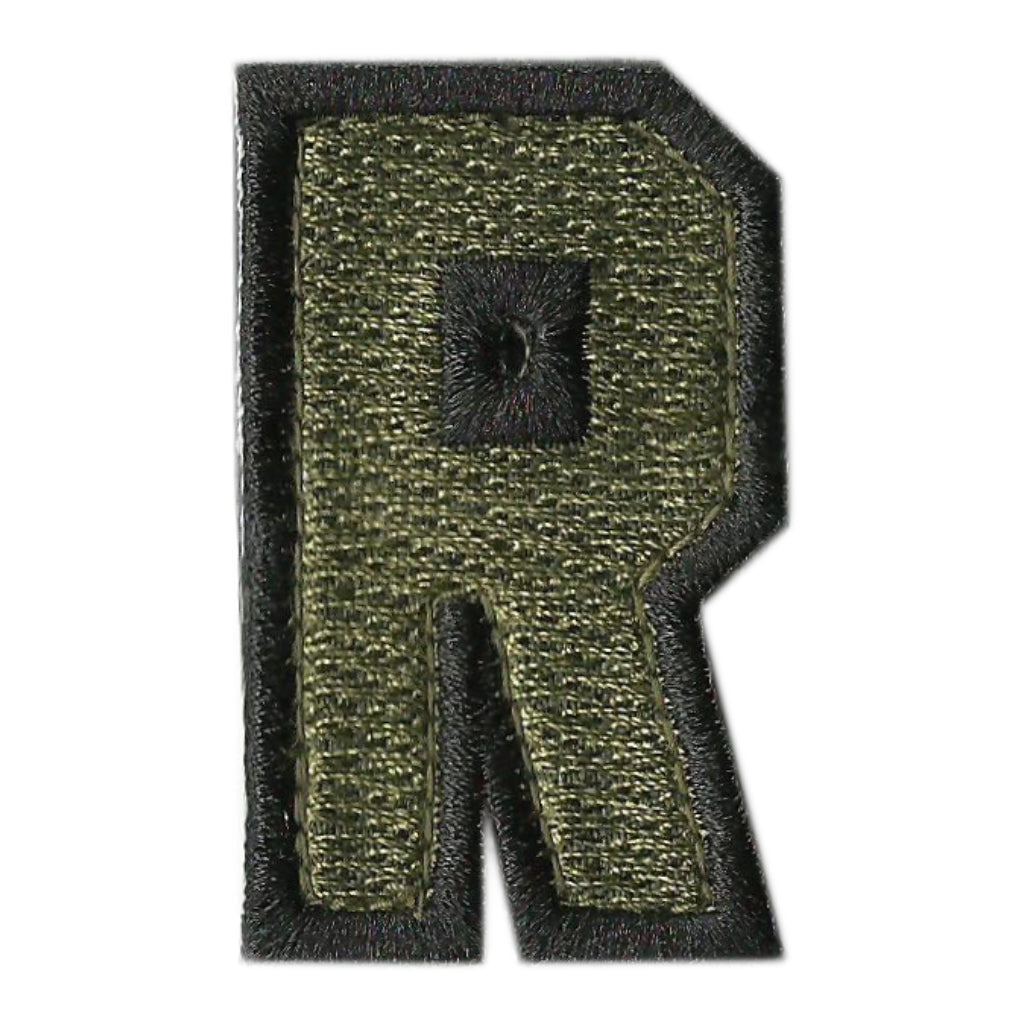 Spell Anything - Tactical Letters -  2" x 1.25" - Military Green