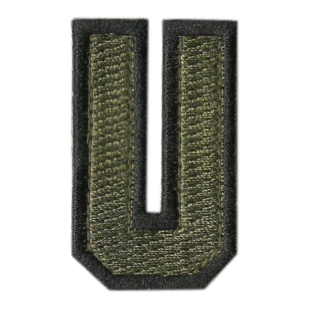 Spell Anything - Tactical Letters -  2" x 1.25" - Military Green