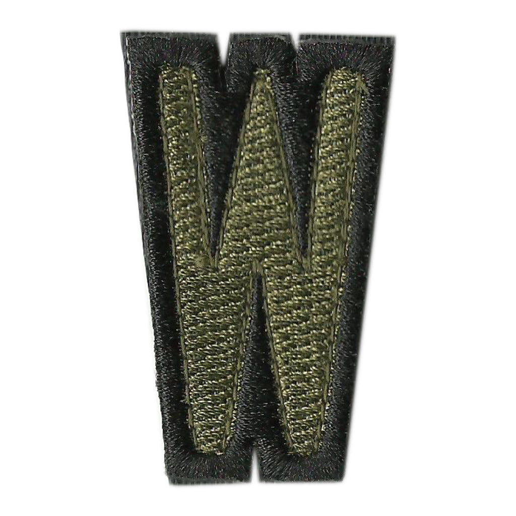 Spell Anything - Tactical Letters -  2" x 1.25" - Military Green