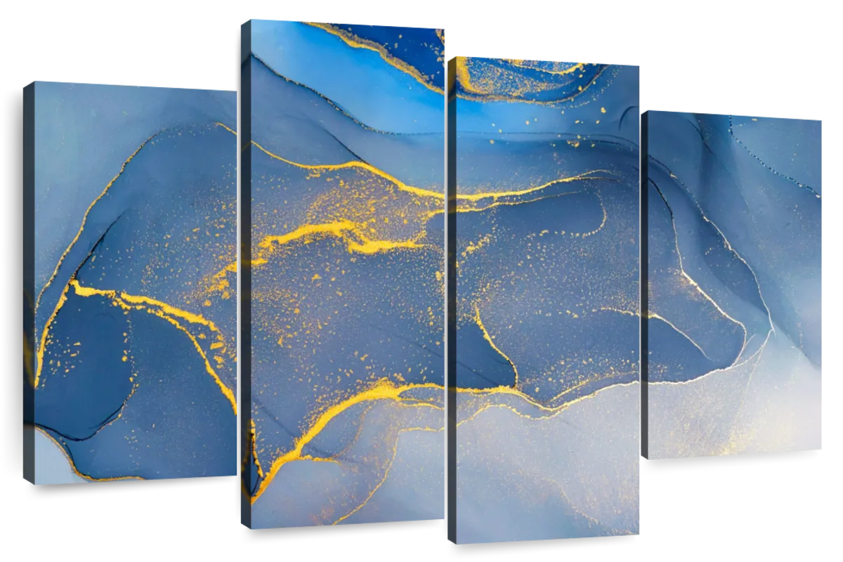 Liquid Marble Abstract Wall Art