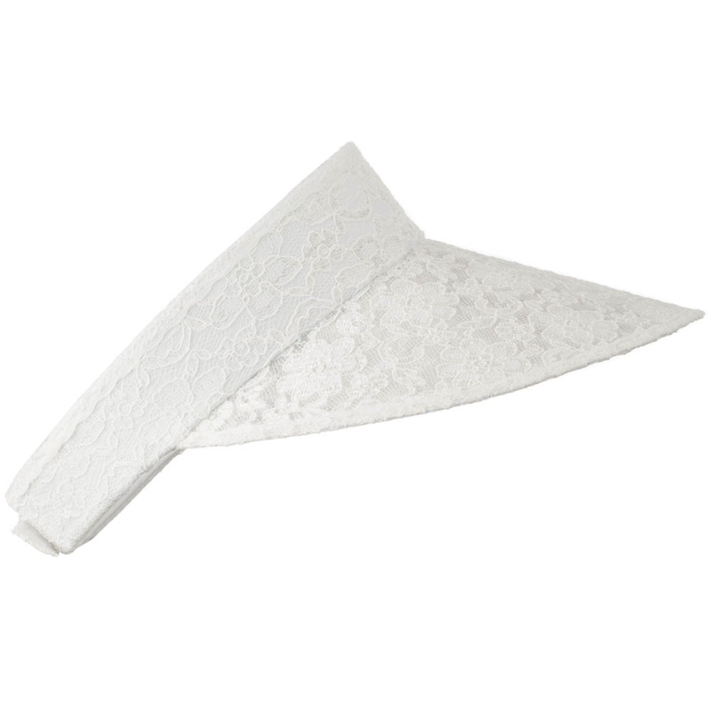 Lace Glitter Sun Visor