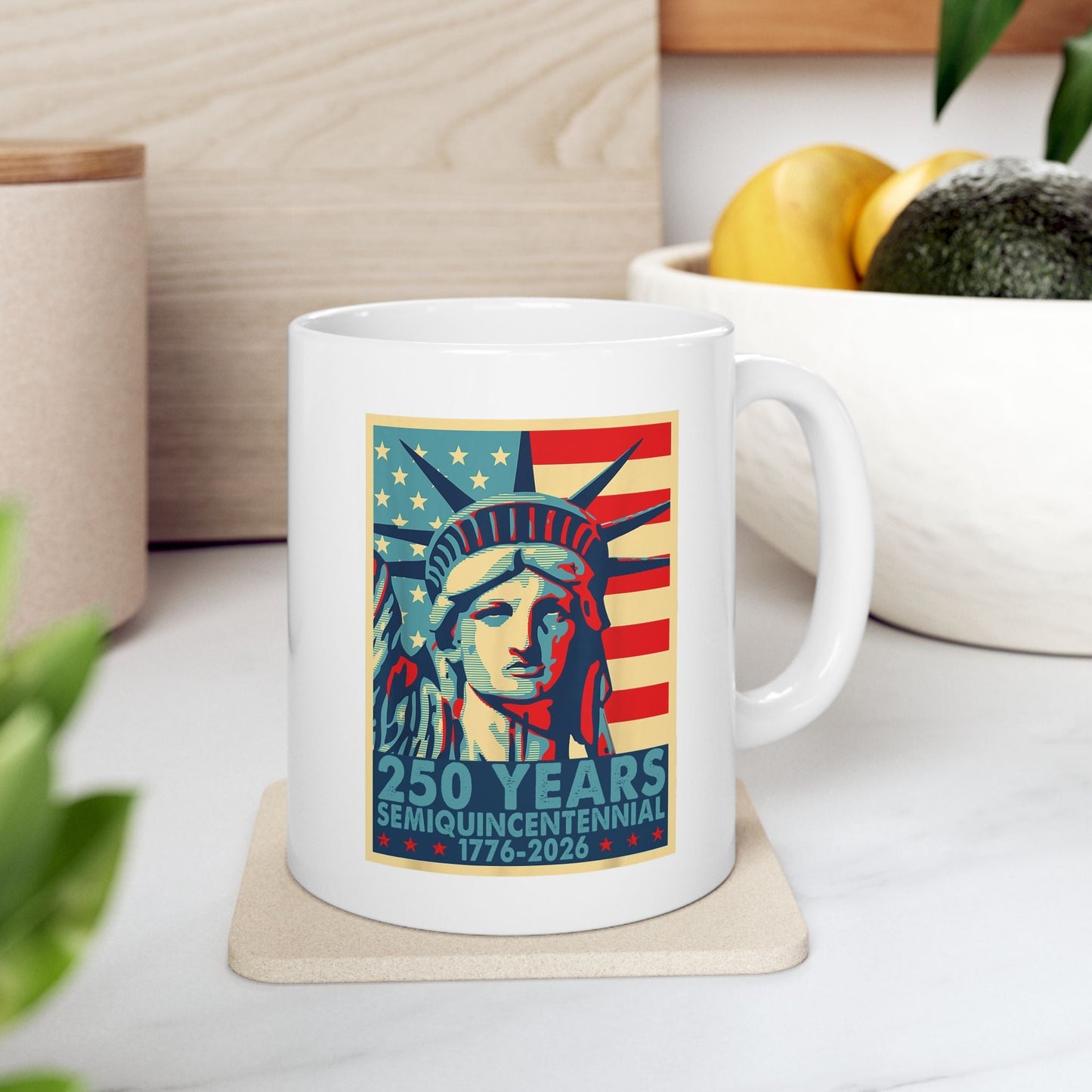 Liberty Semiquicentennial Mug – America’s 250th Anniversary