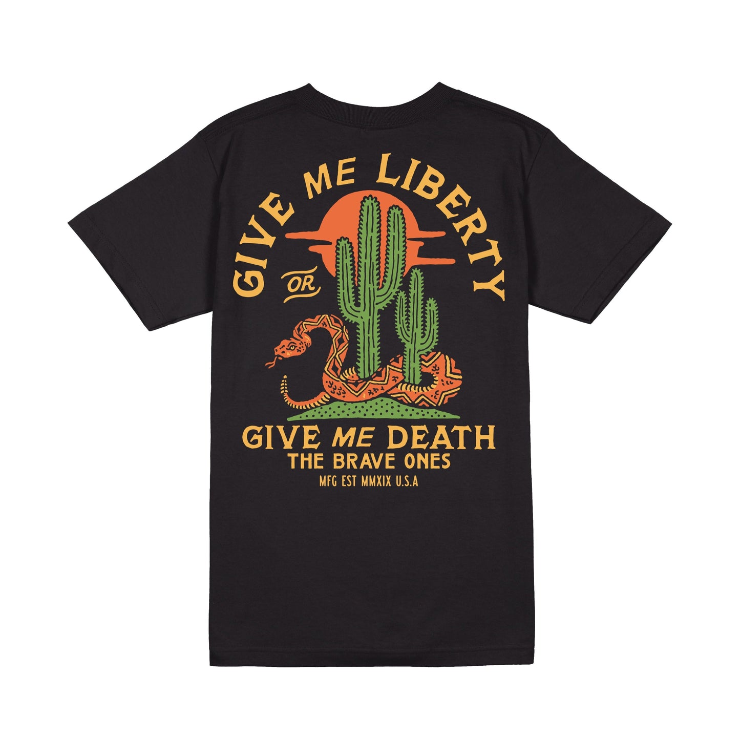 Liberty T-Shirt - Black | The Brave Ones