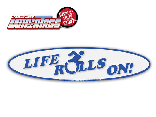 Life Rolls On! Handicap WiperTags