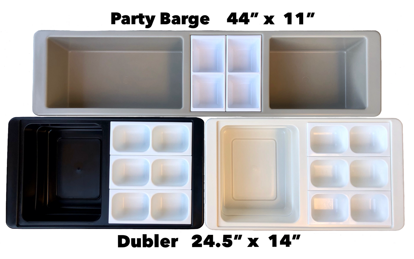 Dubler Party Cooler™ | Metallic Gray