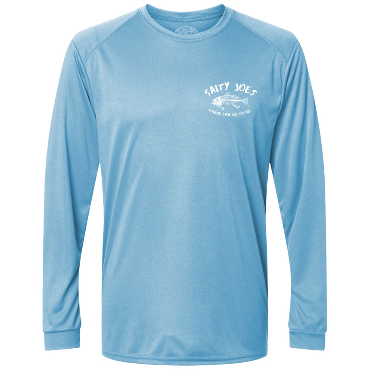 Salty Joe's "Where Fish Go To Die" Long Sleeve Sun Shirt
