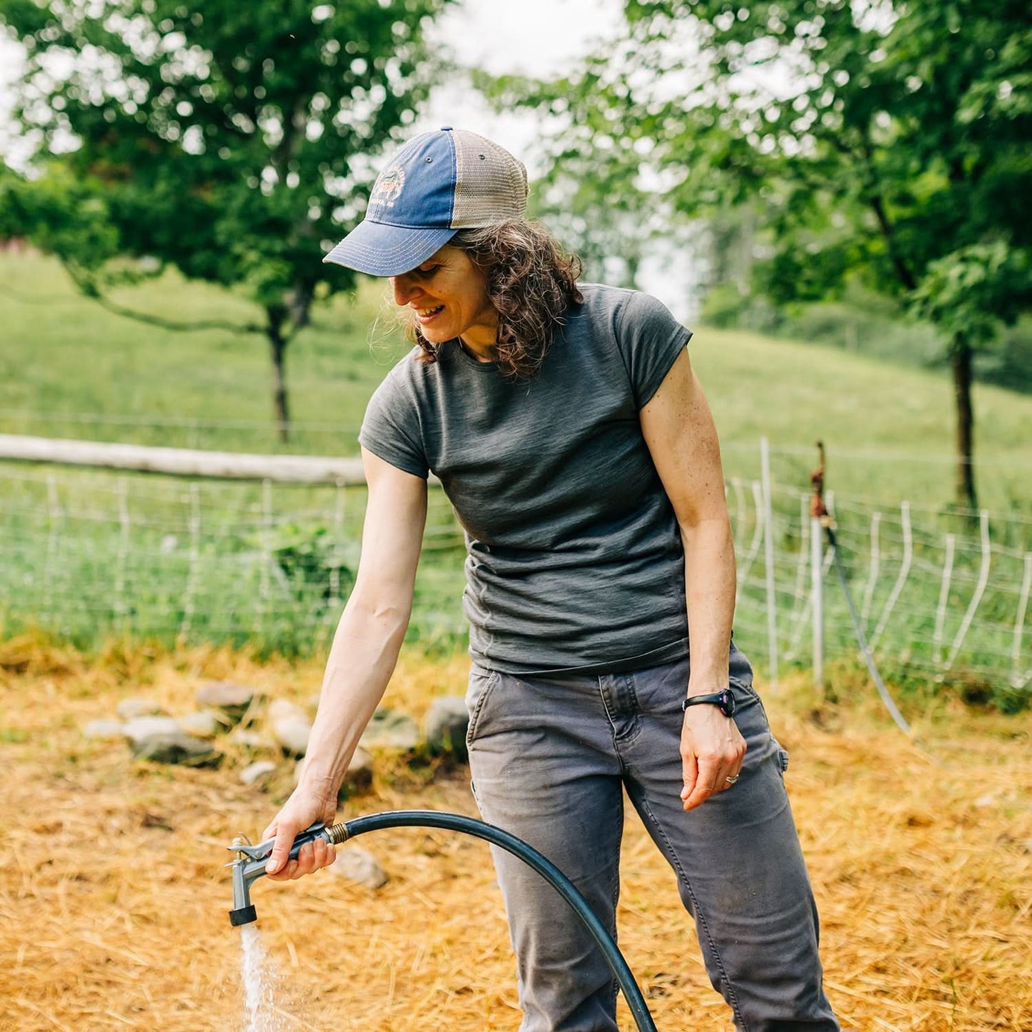 Lightweight Women's T-Shirt Crew Top - 100% Merino Wool