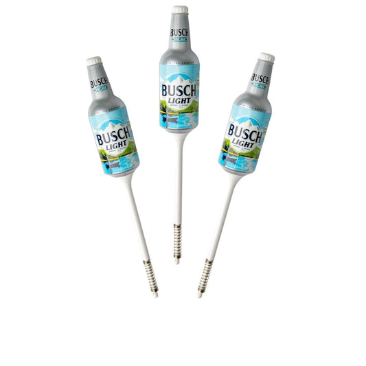 3 pcs Busch Light Fishing Bobbers - Premium Fishing Tackle