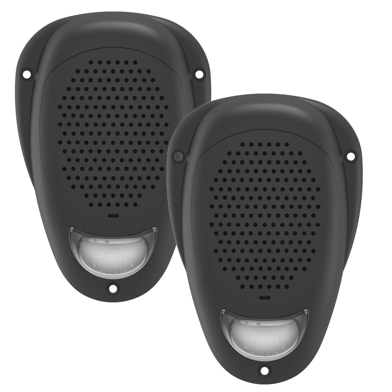 Linear Series LS2 | Water Resistant 3" Surface Mount LED Satellite Speakers (Blue, White or Amber)